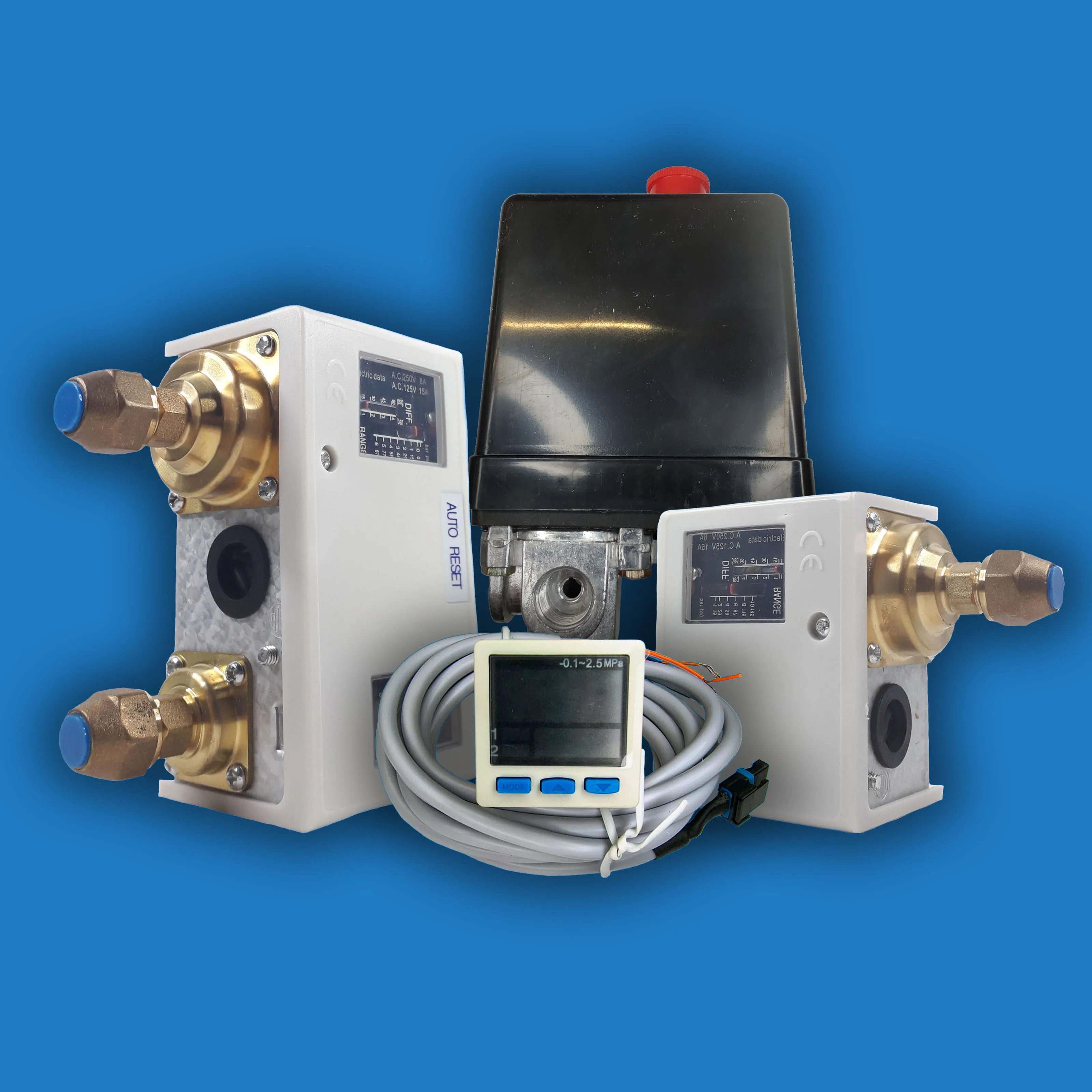 PRESSOSTATOS ANALÓGICOS E DIGITAIS