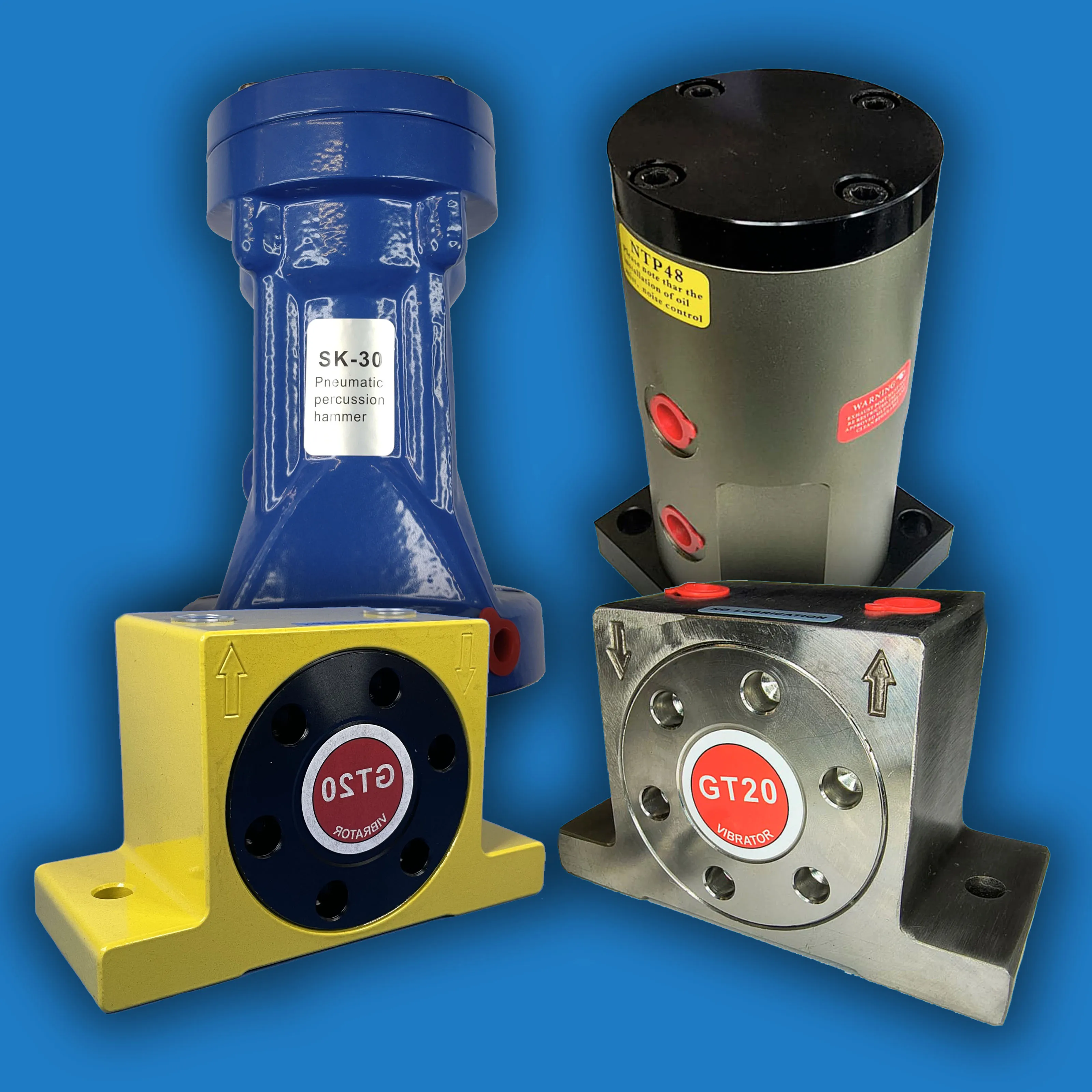 VIBRADORES E MARTELOS PNEUMÁTICOS